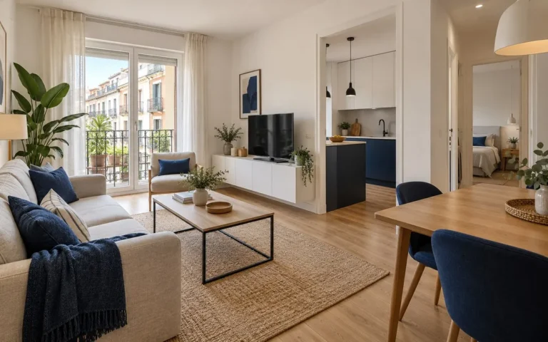 Piso de 70 m² reformado con acabados sencillos